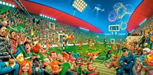 Пъзел CASTORLAND 4000 ел. Football Championshipo (Art COLLECTION)