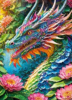 пъзел Cherry Pazzi 1000 ел.  Good Luck Dragon